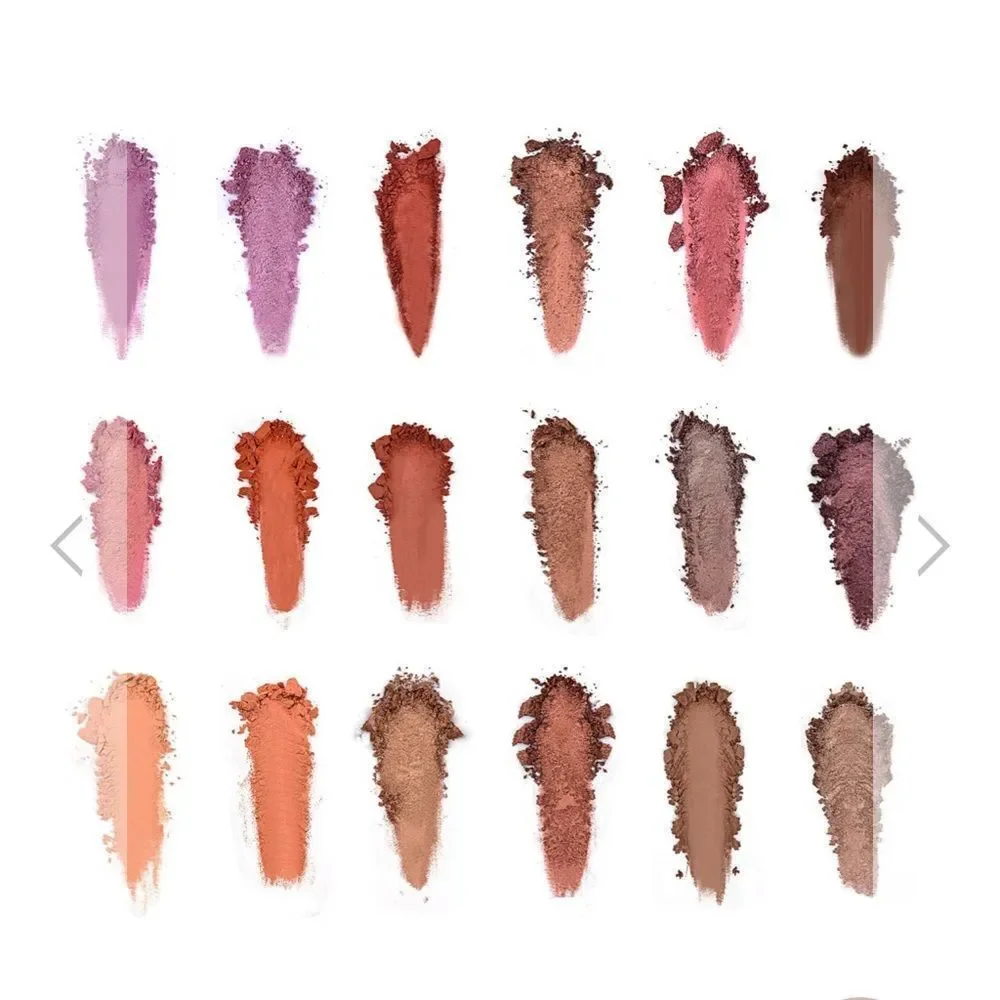 KAB Cosmetics Day & Night Eye Shadow Palette highly pigmented pretty shades